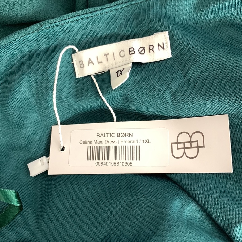 Baltic Born Regal Green Maxi Dress NWOT - Picture 7 of 11
